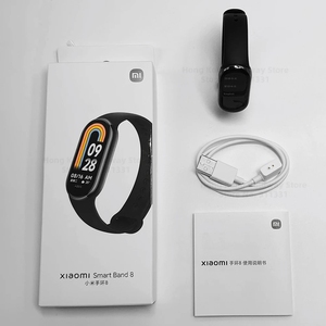 Bracelet de fitness à écran 1.62AMOLED Mi Band 8, moniteur de fréquence cardiaque, moniteur d'oxygène sanguin, 60Hz, original - Product Image 4