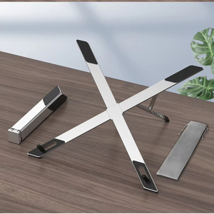 Chất lượng cao có thể điều chỉnh máy tính xách tay đứng gấp và nâng xách tay nhôm máy tính xách tay máy tính làm mát đứng - Product Image 1