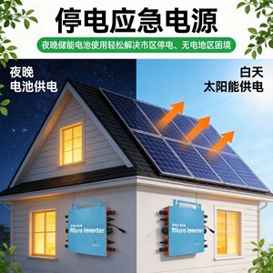 Microinversor Solar Monofásico Con Protección Contra Retorno de Energía y Monitoreo por Wifi - Product Image 3