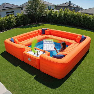 <span class=keywords><strong>Piscine</strong></span> gonflable commerciale personnalisée en PVC : Divertissement et détente garantis, grande <span class=keywords><strong>piscine</strong></span> portable pour jardin, idéale pour les fêtes d'adultes - Product Image 2