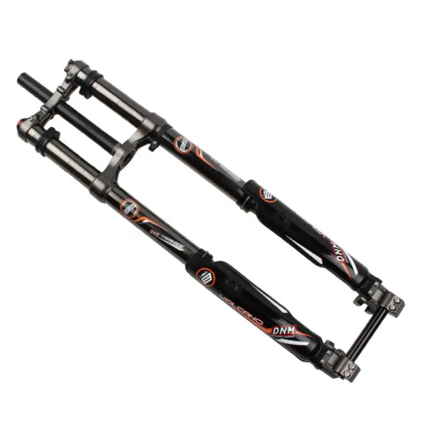 Fourche avant à cadre en acier robuste DNM suspension ebike pièces vélo électrique avec cadre enduro ebike décrochage de 170mm