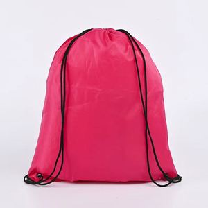 Custom Polyester <b>Bag</b> with Durable PP Rope Red Color Drawstring Eco-Friendly Shoe <b>Bag</b> Promotional Pouch <b>Storage</b> <b>Laundry</b> <b>Bag</b> - Product Image 5