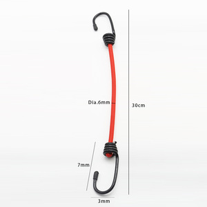 <b>Guy</b> <b>Rope</b> 6mm 30cm With Hook For Camping Tent Fixing And Outdoor Use - Product Image 1