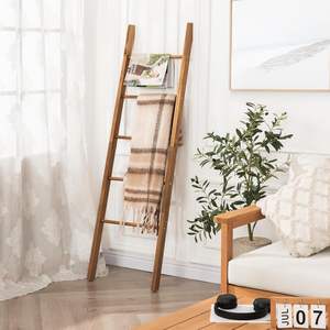 Étagère de <span class=keywords><strong>plafond</strong></span> en bois à 6 niveaux EUDR en bois d'acacia pour le salon - Product Image 6