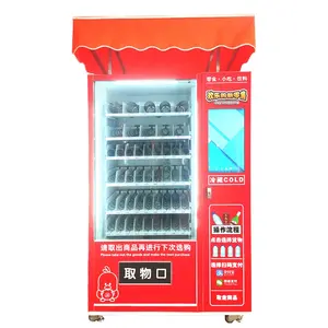 Nouveau distributeur automatique de boissons et de collations 24 heures en libre-service