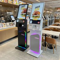 Kiosco con Pantalla Táctil de 27 y 32 Pulgadas, Máquina de Impresión de Autoservicio, Kiosco de Autoservicio con Pantalla Táctil y Cámara