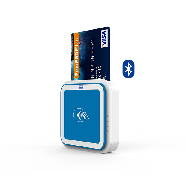 EMV PCI Approved Bluetooth 3 in 1 MPOS Machine Mini Smart NFC Card Reader for Mobile Payment I9