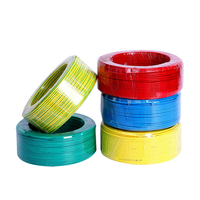 Cables Eléctricos H07V-K de Cobre Puro con Aislamiento de PVC, de un Solo Núcleo, Sólidos y Trenzados, Directo de Fábrica, para Cableado Industrial y Doméstico