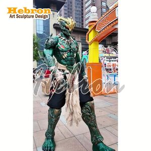 Costume de robot portable taille adulte, modèle Monstre Taotie, avec LED, pour marcheur sur échasses et <span class=keywords><strong>cosplay</strong></span> humain - Product Image 3