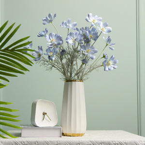ดอกเดซี่ประดิษฐ์จากผ้าไหม ตกแต่งงานแต่งงานและบ้านสไตล์คอสมอส - Product Image 1