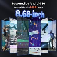 Tablette robuste Android 14 Mediatek 8781 8,68 pouces GPS UTV Charge rapide 33W Étanche IP68 8000mAh Dure 11 heures 32MP+48MP