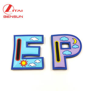 Imán <span class=keywords><strong>de</strong></span> Refrigerador Personalizado con Letras <span class=keywords><strong>de</strong></span> Dibujos Animados OEM, Imán <span class=keywords><strong>de</strong></span> PVC <span class=keywords><strong>de</strong></span> Goma 2D/3D para Refrigerador, para Regalos Promocionales - Product Image 2