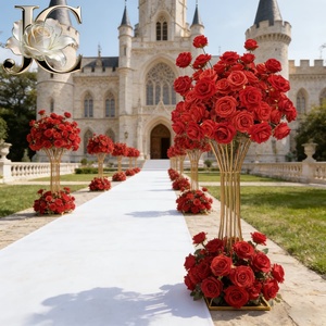 Arche de fleurs de magnolia OLERAY pour événements de mariage, décoration de style sudiste, vente en gros - Product Image 1