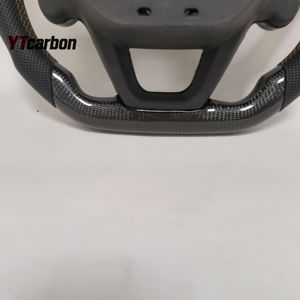 Volante LED de Fibra de Carbono Real YTcarbon para <span class=keywords><strong>Cupra</strong></span> Formentor, Estilo de Carreras, Palancas de Cambio Personalizadas para Modificación de Van - Product Image 3