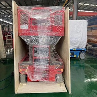 Plateforme de travail aérienne mobile électrique hydraulique autopropulsée à batterie de 3 m, robuste, à vendre