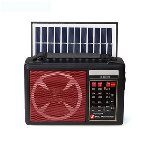 Radio solaire portable isolar, radio d'urgence FM AM SW, radio Bluetooth avec haut-parleur et lampe torche - Product Image 2