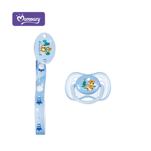 Mobpa BPA ücretsiz bebek emzik silikon emzik bebek güvenli nefes ve emzik klip ile taşınabilir emzik - Product Image 4