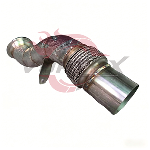 Tubo de Escape de Alto Flujo Vortex SS304 para BMW F80 M3 F82 F83 M4 S55 Motor 3.0T con Protección Térmica Integrada - Product Image 2