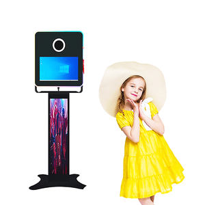 Produit innovant Photomaton ovale à étincelle dorée avec appareil photo et imprimante, accessoires gratuits pour les vidéos Sha Selfie - Product Image 6