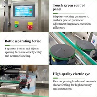 Petite machine d'étiquetage automatique à vapeur thermique pour gobelets en PP, film d'étiquetage rétractable, tunnel de chauffage, étiqueteuse