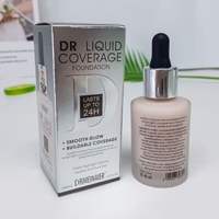 Crema BB Natural de Alta Calidad, Cobertura Líquida, Corrector Impermeable de Larga Duración 24H, Antienvejecimiento, Blanqueador, Protector Solar, Acné