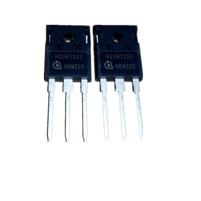 Supply brand new original induction cooker common IGBT single transistor 20a1200v TO-247 package h20r1203 ihw20n120r3