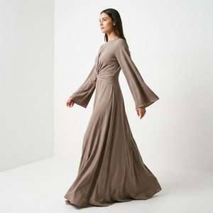Robe Abaya Musulmane Modeste Personnalisée 2026 – Robe Longue Respirante d'Été pour Femmes Musulmanes - Product Image 4