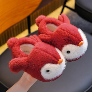 Pantuflas de Invierno Clásicas, Cerradas, Antideslizantes, con Suela Suave, Transpirables, Antiolor, Cálidas, de Algodón - Product Image 4
