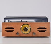 Autel-lecteur d'enregistrement de plateau tournant vintage, nouveau design, avec radio analogique rétro, bluetooth en option, 2022
