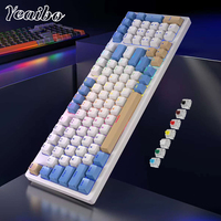 Gunting 100 penjualan emas hotswap lampu latar standar wajar taclados xpg msi teknologi matriks keyboard gaming