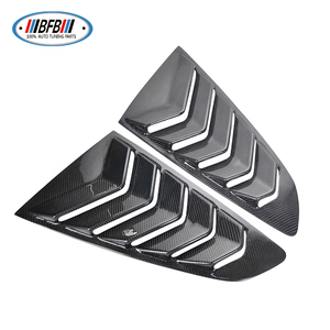 Fenêtre latérale en fibre de carbone pour <span class=keywords><strong>Ford</strong></span> <span class=keywords><strong>Mustang</strong></span> 2015-2017 - Product Image 2