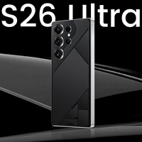 Teléfono Inteligente 5G S26 Ultra de 7.3 Pulgadas, 16 GB + 1 TB, 108 MP, 8000 mAh, Android 14, Desbloqueo Facial, Carga Rápida, Más Vendido