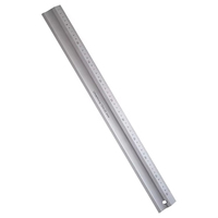 Règles de sécurité multifonctionnelles en alliage d'aluminium de haute qualité, colorées, de 1200 mm, avec traitement d'oxydation pour les dessinateurs et les étudiants