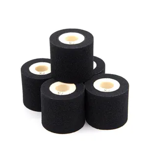 XJ Typ 36mm x 32mm Schwarz Dry Solid Melt Tinten rolle Batch Datums codierung maschine Hot Ink Roll