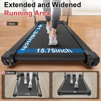 Tapis roulant électrique pliable SHULI, populaire, silencieux, avec grand écran, pour la salle de sport à domicile