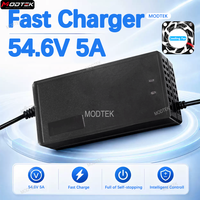 Chargeur ultra-rapide MODTEK 54,6V 5A 275W pour trottinettes électriques Ninebot Segway ZT3 PRO MAX G3 F3/F3PRO GT3/GT3 PRO