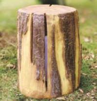 Lámpara Decorativa LED 3D con Forma de Tronco de Árbol, Personalizada, IP65, Material de Resina y Fibra de Vidrio, para Iluminación de Jardín y Parque al Aire Libre - Product Image 1