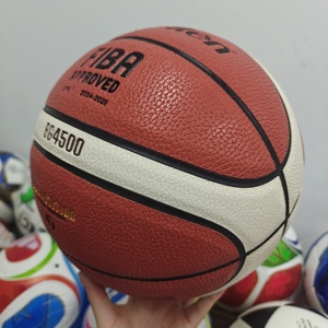 Balón de Baloncesto Serie BG4500 de Alta Adherencia, Tamaño Oficial 7, Personalizado con Impresión, Cuero PU para Competencia, Venta Directa de Fábrica - Product Image 1