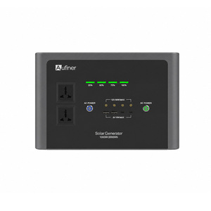 Générateur solaire portable Aufiner 1000W 2000Wh, batterie LiFePO4, onduleur à onde sinusoïdale pure, station d'alimentation solaire pour ordinateur portable, téléphones mobiles, téléviseur - Product Image 3