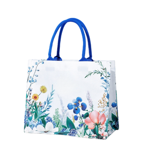 Custom Logo <b>Canvas</b> Beach Tote <b>Bag</b> with Embroidery Zipper Closure Eco-Friendly Medium to <b>Large</b> Capacity for Shopping - Product Image 4