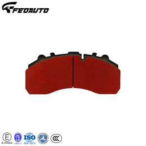 Plaquettes de frein pour camions WVA29087 sans bruit, fournies par l'usine, pour Mercedes Benz Actros, <span class=keywords><strong>MAN</strong></span>, DAF, véhicules utilitaires - Product Image 3