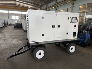 OEM Customizable Cum-mins 50kw 60kva Silent Mobile Trailer Generator for Construction Emergency Power MST-20GF Trailer - Product Image 5