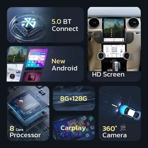 วิทยุติดรถยนต์ระบบ Android 13 ขนาด 10.4 นิ้ว สำหรับ Land Rover Discovery 4 ปี 2011-2013 เครื่องเล่นมัลติมีเดียพร้อมระบบนำทาง GPS ชิปประมวลผล Qualcomm - Product Image 6
