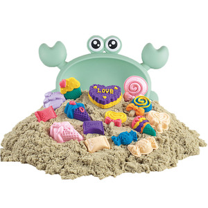 Nueva Arena Sensorial de 400G y Juego de Arena, Arena Mágica, Arcilla y Masa con Esculturas de Postres, Juguetes Educativos para la Primera Infancia, Regalos - Product Image 1