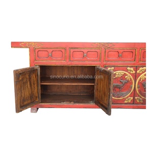 Mobilier en <span class=keywords><strong>bois</strong></span> sculpté à la main, reproduction vintage chinoise, antique, <span class=keywords><strong>buffet</strong></span>, panneau de <span class=keywords><strong>buffet</strong></span>, offre spéciale - Product Image 3