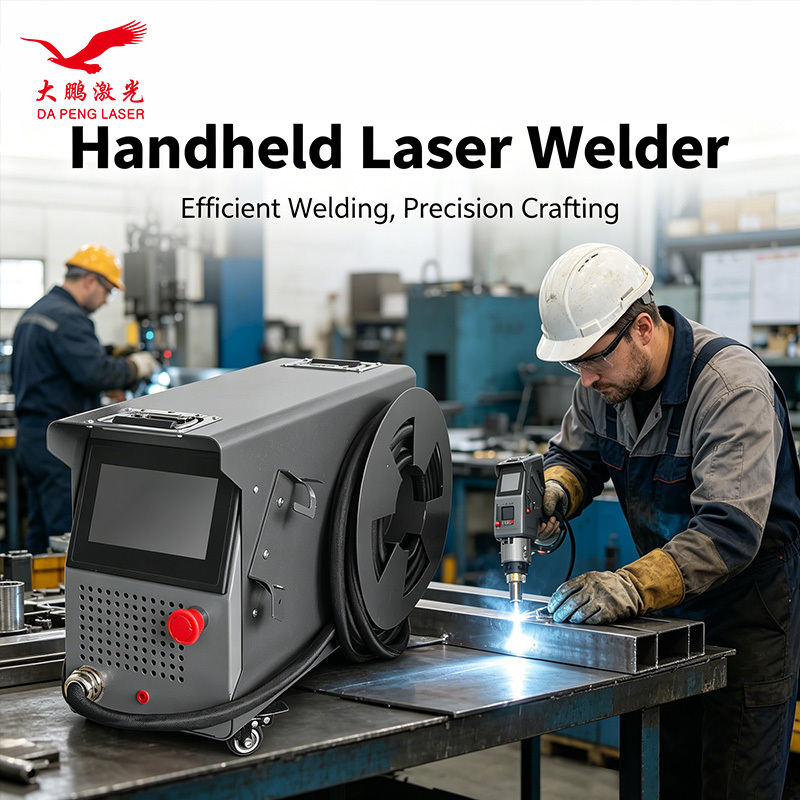 DA PENG LASER Laser Welding 1500W 2000W 3000W Air Cooled Handheld 4 In 1 Welder Cutter Cleaner Raycus Source Auto Wire Feeder · image 1