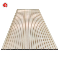 Panneaux muraux rainurés 3D en chêne blanc/noyer, texture bois, placage bois, panneaux muraux ondulés en MDF, norme d'émission de formaldéhyde E1