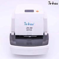 Engrapadora Manual Estándar Jhimhau JH50 - Máquina de Encuadernación Automática de Escritorio, Construcción Metálica, Capacidad para 50 Hojas, para Oficina y Folletos