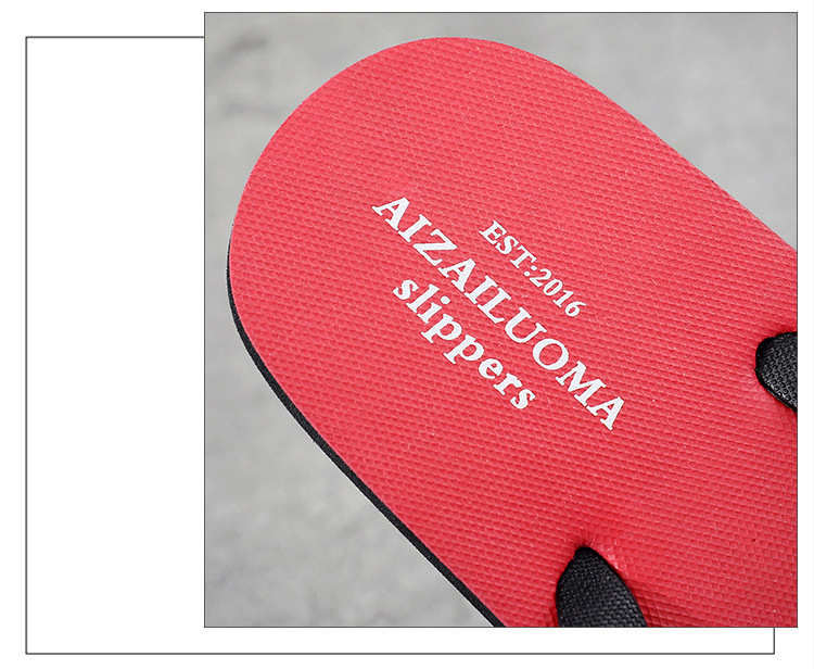 Wholesale Summer Beach Slippers Indoor Outdoor Mens Flip-flops Luxury Boys PVC Filpflops