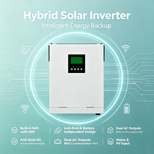 Inversor Solar Híbrido de 4.2KW para Sistemas Conectados a la Red y Fuera de la Red, Controlador de Carga Solar MPPT, Salida Bifásica de 220V, Convertidor de Energía Solar - Product Image 4